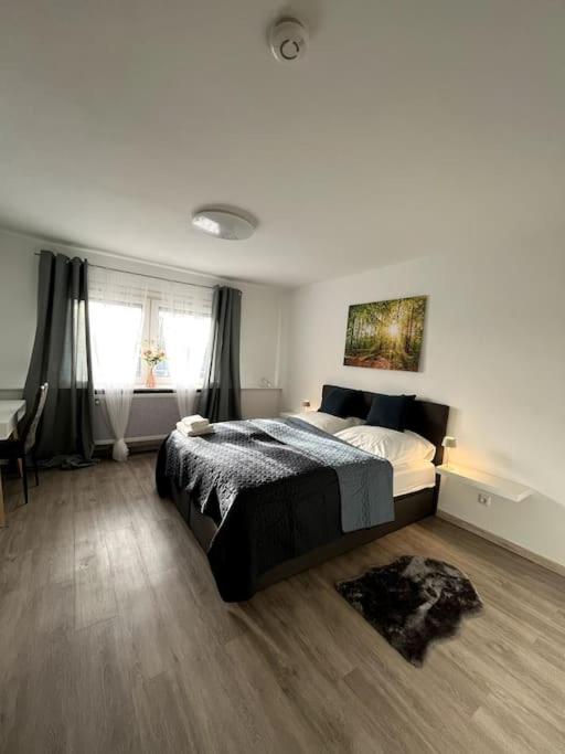 Familienwohnung Naehe Europapark, Messe, Gifiz See Offenburg Bagian luar foto