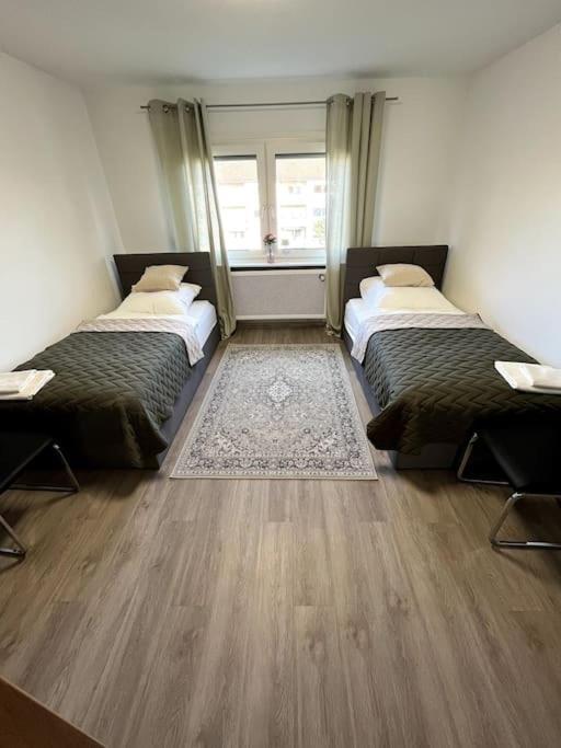 Familienwohnung Naehe Europapark, Messe, Gifiz See Offenburg Bagian luar foto