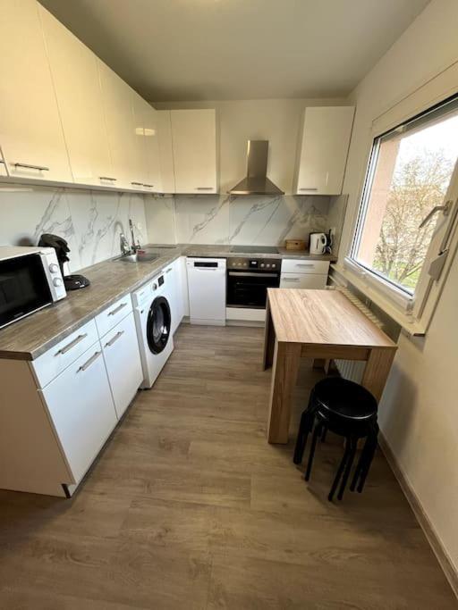 Familienwohnung Naehe Europapark, Messe, Gifiz See Offenburg Bagian luar foto
